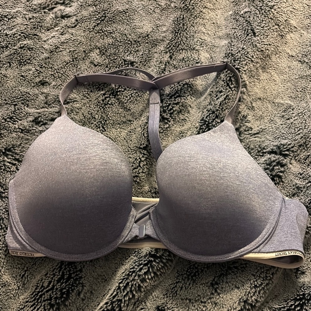 Victoria's Secret blue Bra Intimates & Sleepwear racerback semi demi bra 34c